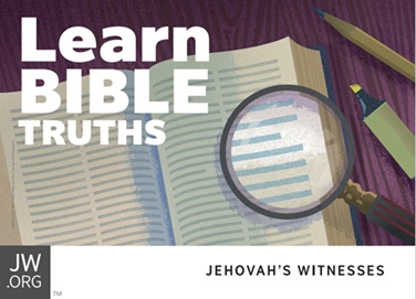 Poster for Stand "Learn BIBLE TRUTHS"