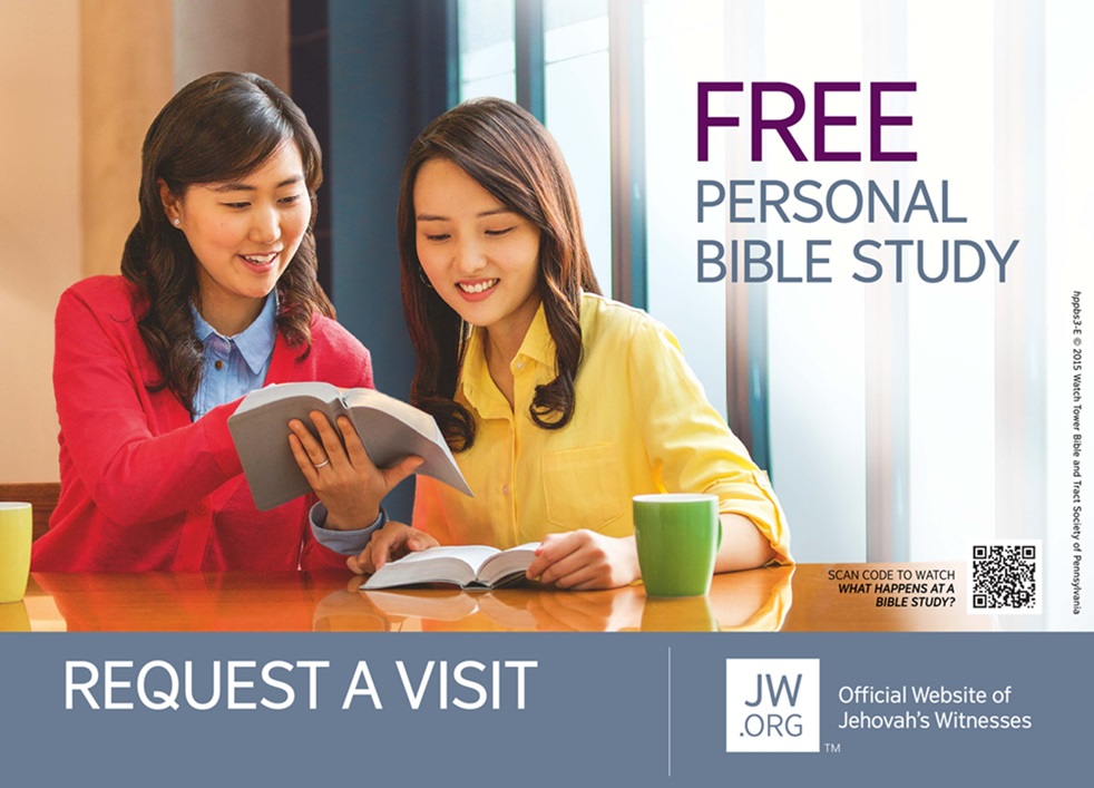 Poster for Stand "FREE PERSONAL BIBLE STUDY 3"