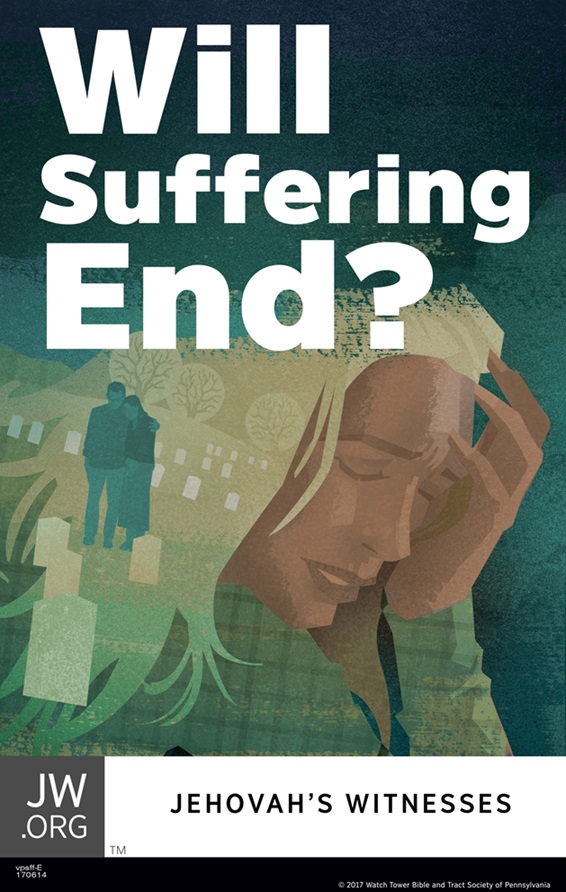 Poster for Cart "Will Suffering End?"