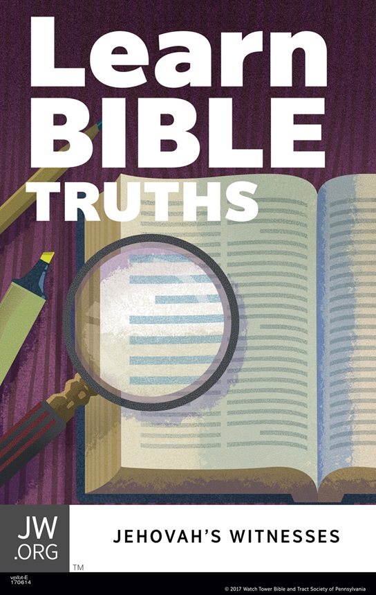 Poster for Cart "Learn BIBLE TRUTHS"