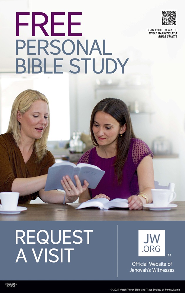 Handheld Poster "FREE PERSONAL BIBLE STUDY 2"